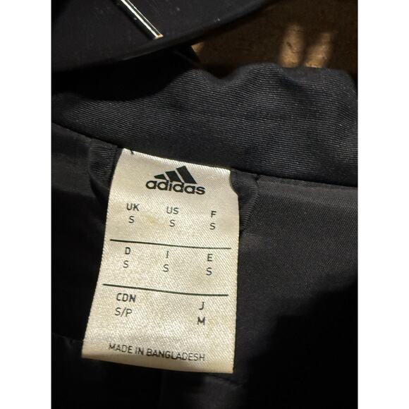 Adidas Stadium Parka- Black- Men Size S - Picture 2 of 8